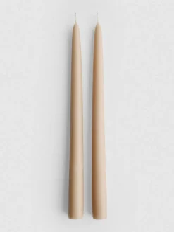 Konische Dinnerkerzen, 2er-Pack