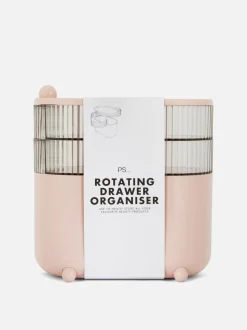 Kosmetik-Organizer mit drehbaren Fächern