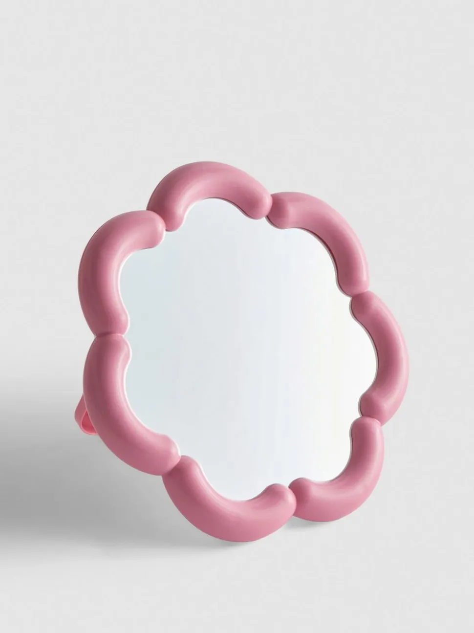 Kosmetikspiegel in Blumenform
