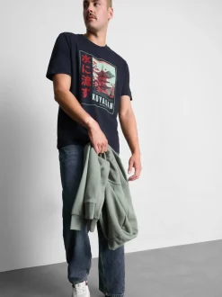 „Koyasan“ T-Shirt mit Grafik