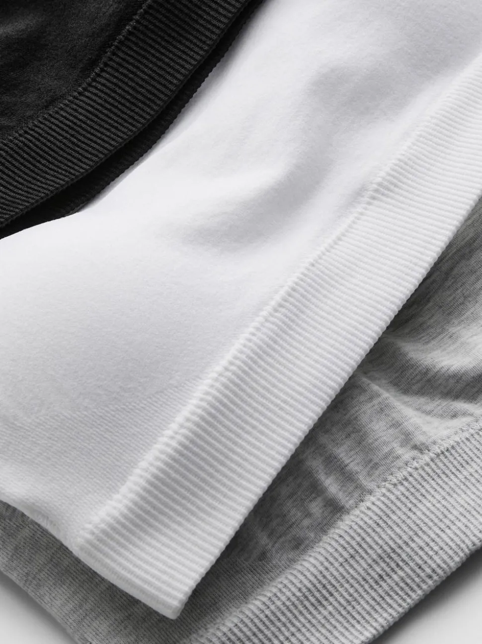 Kurze bügellose Bralette-BHs, 3er-Pack