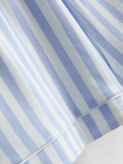 Kurzer Boyfriend-Schlafanzug mit Print