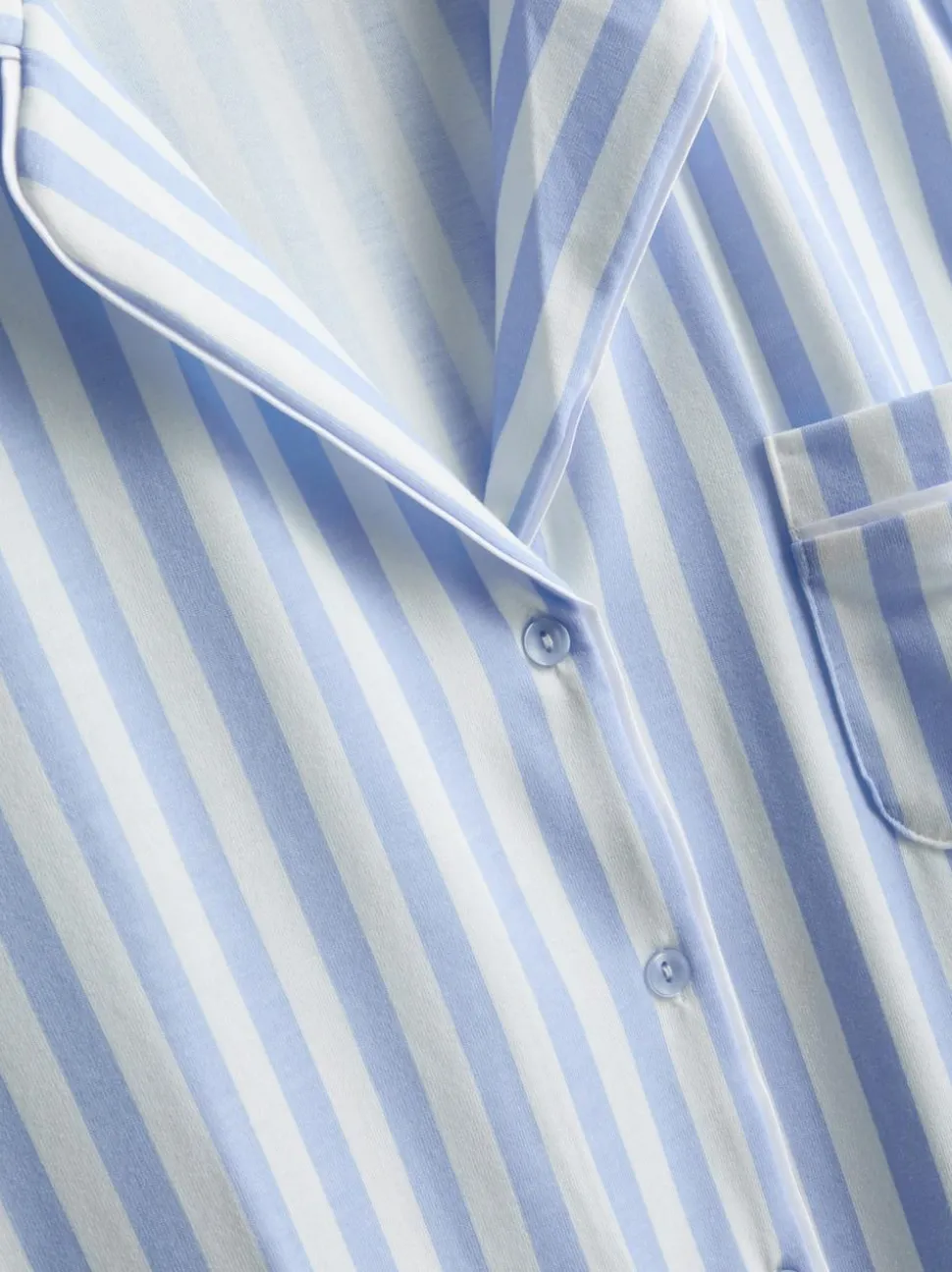 Kurzer Boyfriend-Schlafanzug mit Print