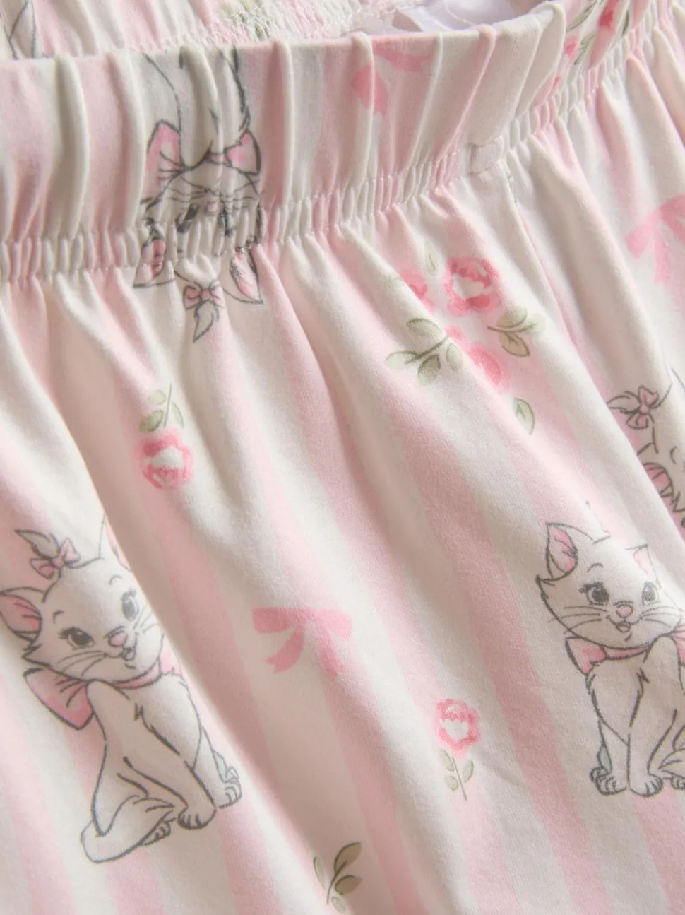 Kurzer „Disney Aristocats Marie“ Boyfriend-Schlafanzug