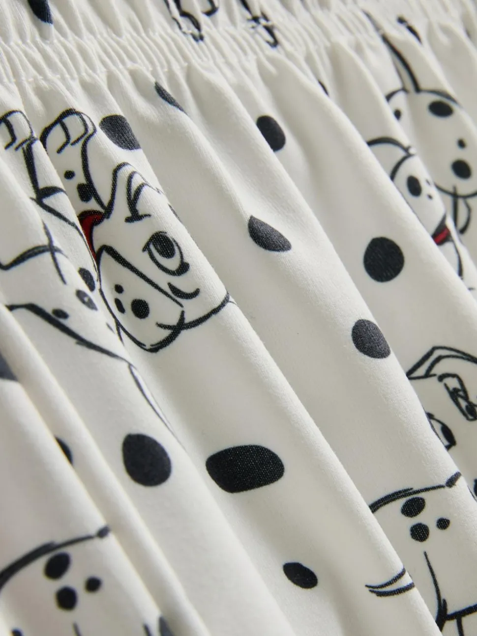 Kurzer „Disney 101 Dalmatiner“ Boyfriend-Schlafanzug mit Print