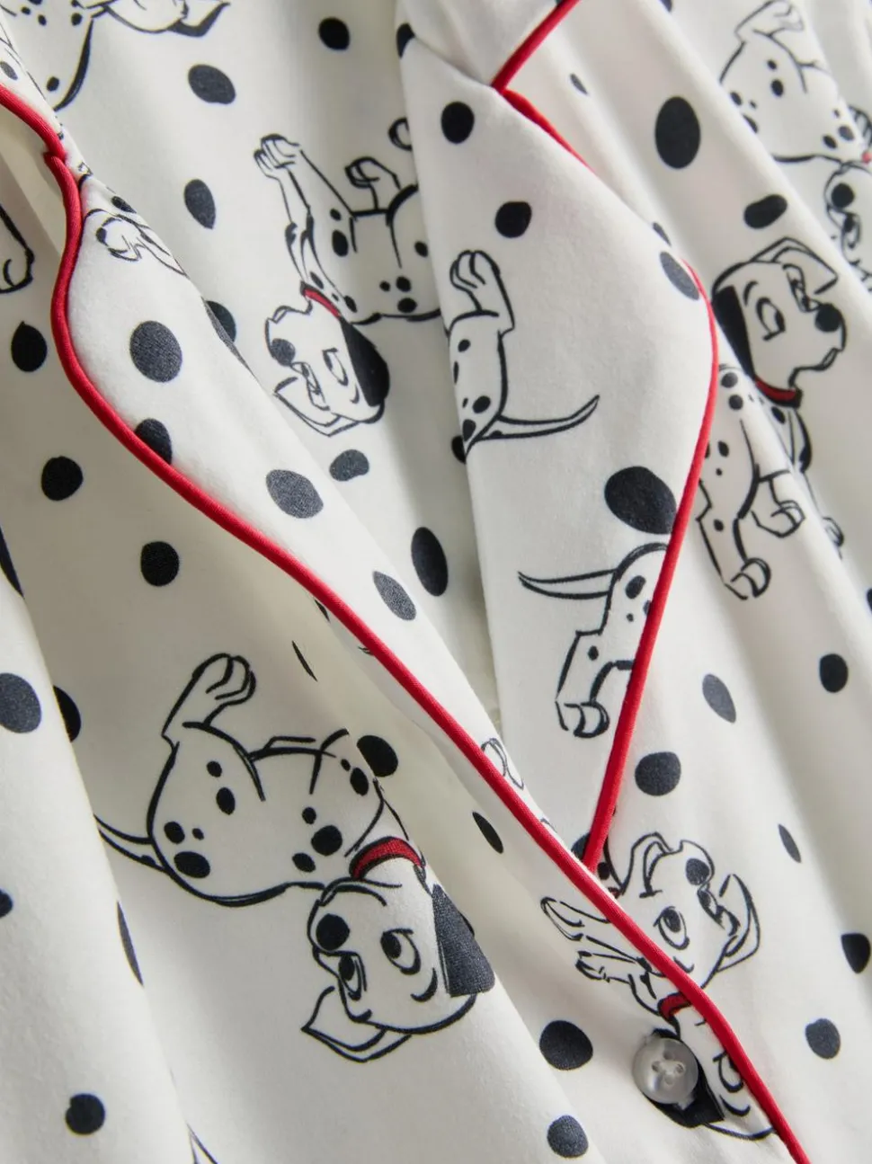 Kurzer „Disney 101 Dalmatiner“ Boyfriend-Schlafanzug mit Print