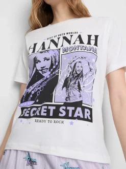 Kurzer „Disney Hannah Montana“ Schlafanzug mit Grafik