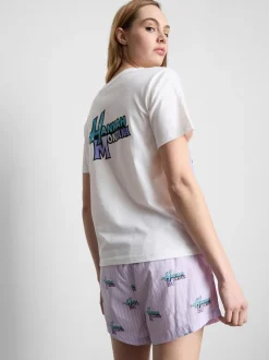 Kurzer „Disney Hannah Montana“ Schlafanzug mit Grafik