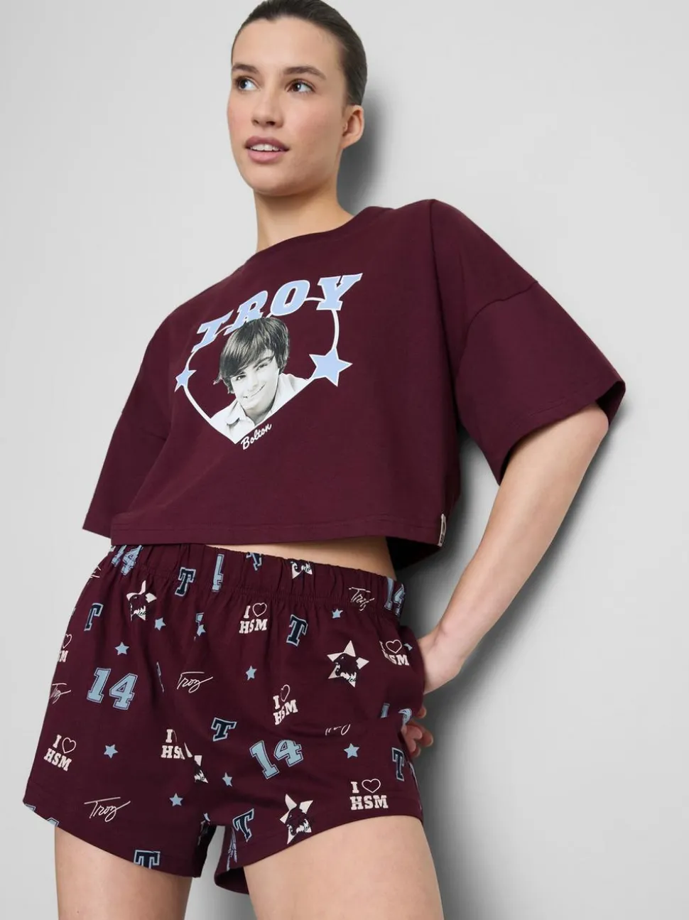 Kurzer „Disney High School Musical“ Schlafanzug mit Grafik