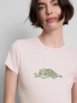 Kurzer „Disney Rapunzel Pascal“ Pointelle-Schlafanzug