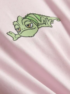 Kurzer „Disney Rapunzel Pascal“ Pointelle-Schlafanzug