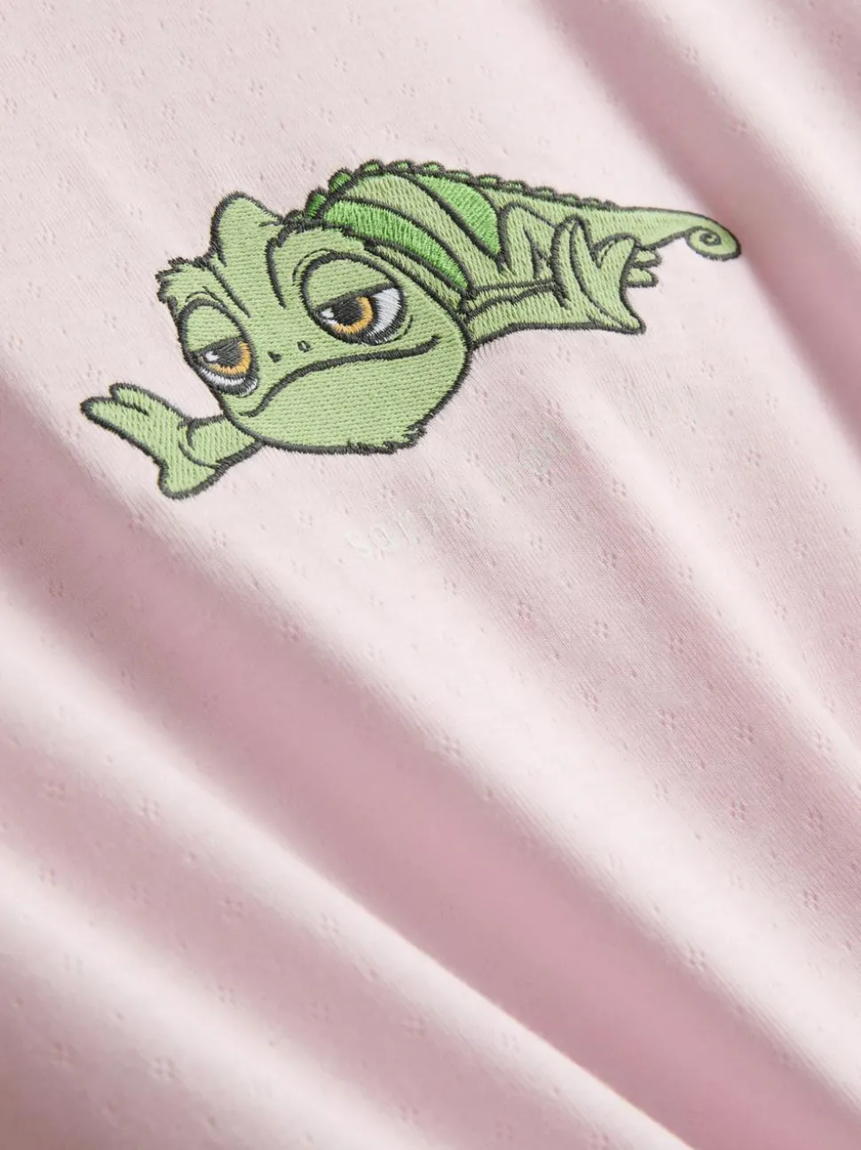 Kurzer „Disney Rapunzel Pascal“ Pointelle-Schlafanzug