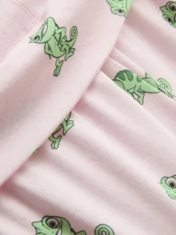 Kurzer „Disney Rapunzel Pascal“ Pointelle-Schlafanzug