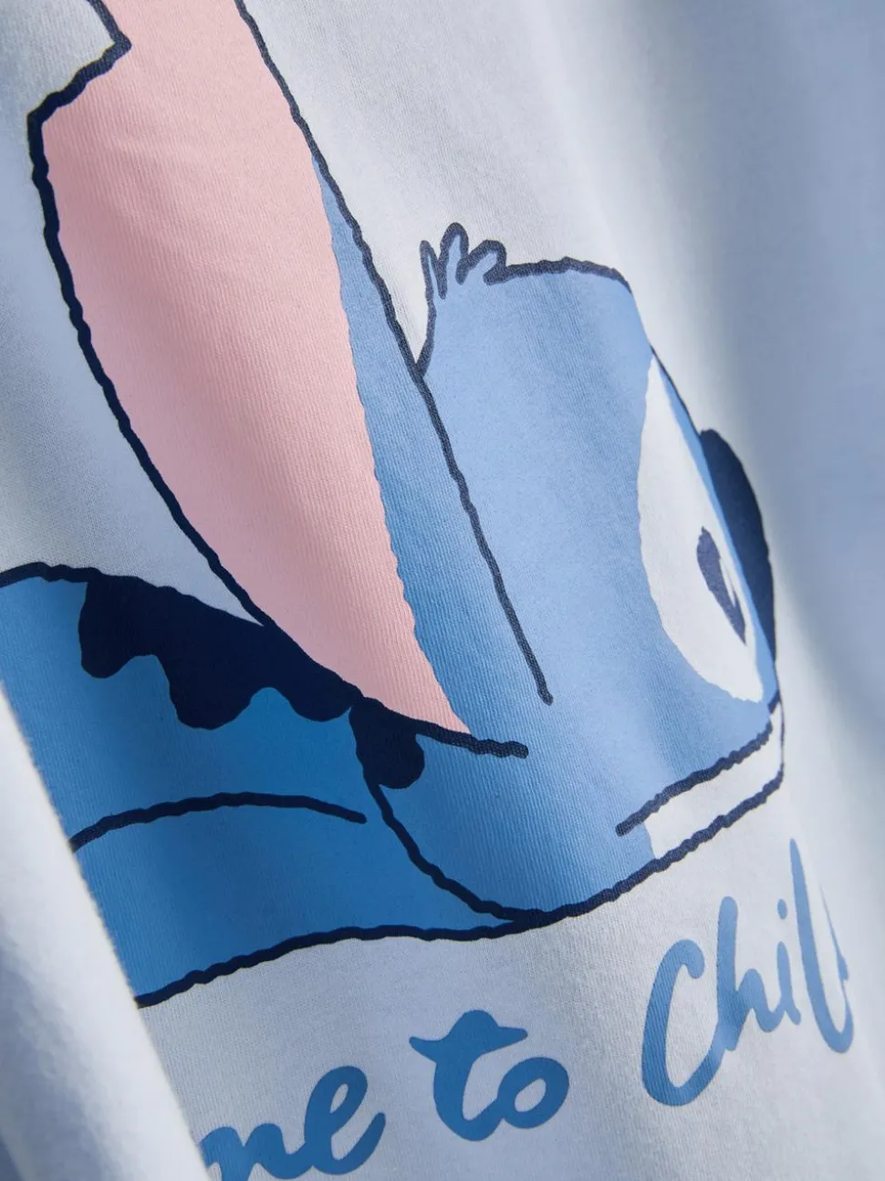 Kurzer „Disney Stitch“ Baumwoll-Schlafanzug mit Grafik