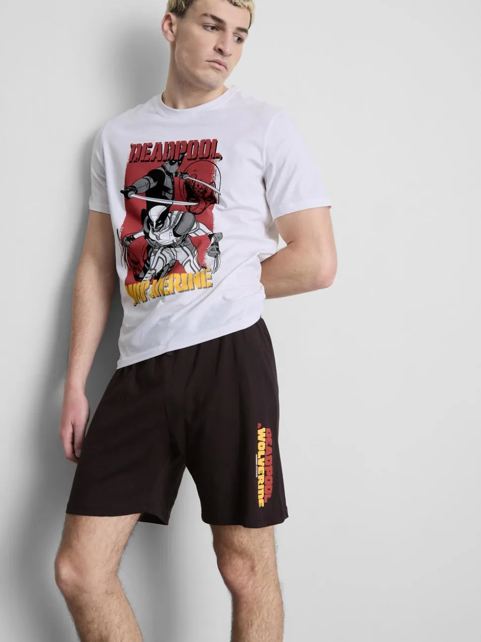 Kurzer „MARVEL Deadpool“ Schlafanzug