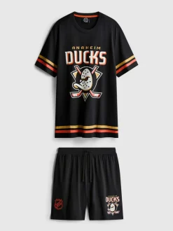 Kurzer „NHL Anaheim Ducks“ Schlafanzug