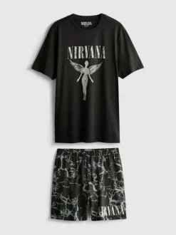 Kurzer „Nirvana“ Schlafanzug