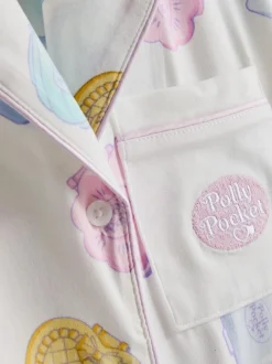 Kurzer „Polly Pocket“ Boyfriend-Schlafanzug