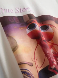 Kurzer Schlafanzug mit „Shark Tale“-Grafik