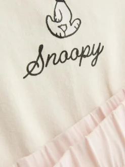 Kurzer „Snoopy“ Schlafanzug mit hohem Baumwollanteil