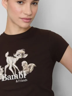 Kurzes „Disney Bambi“ Schlafanzugtop mit Grafik