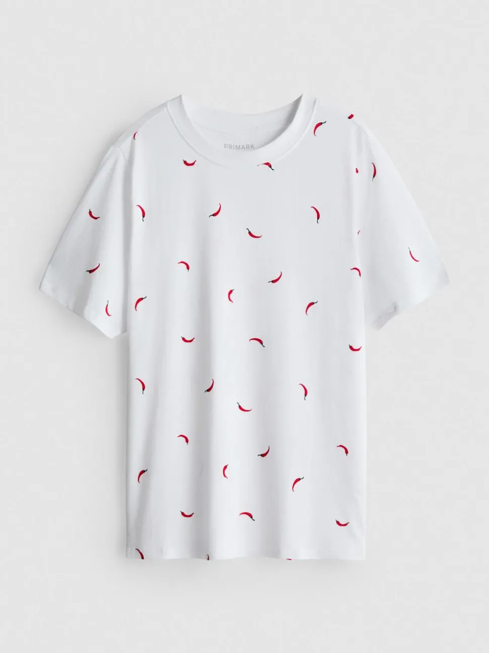 Kurzes T-Shirt aus reiner Baumwolle mit Grafik