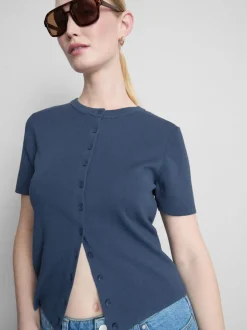 Kurzärmeliger Cardigan