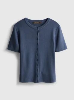 Kurzärmeliger Cardigan