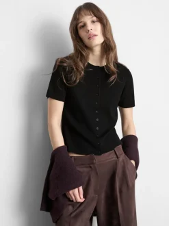 Kurzärmeliger Cardigan