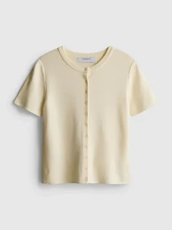 Kurzärmeliger Cardigan