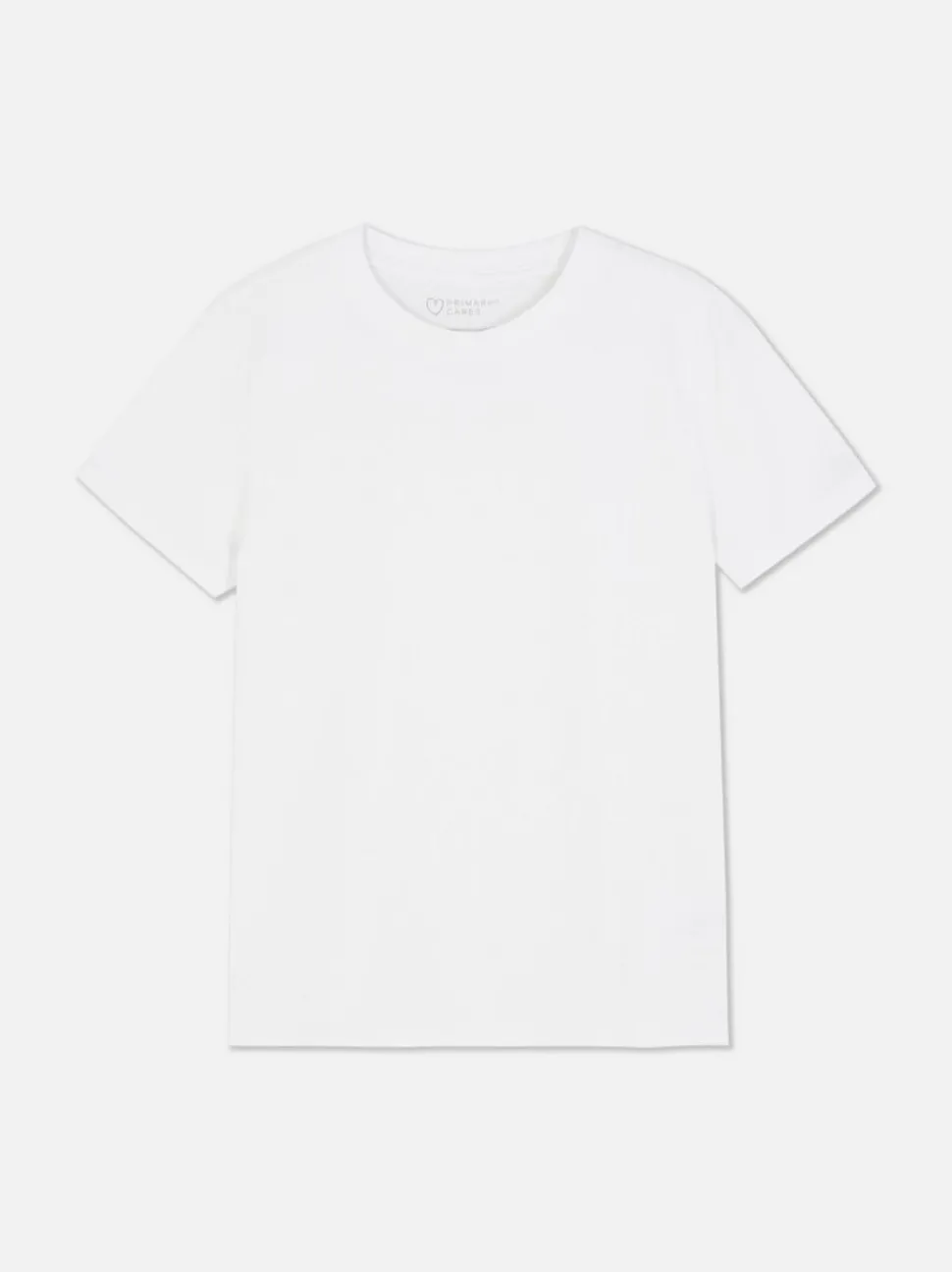 Kurzärmeliges Essential-T-Shirt mit Rundhalsausschnitt