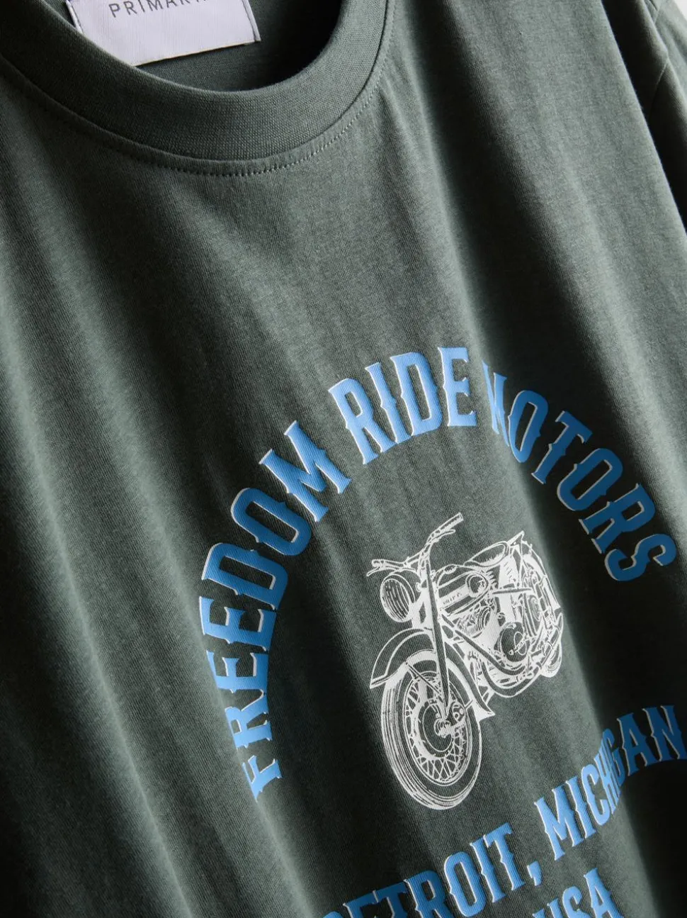 Kurzärmeliges „Freedom Riders“ T-Shirt