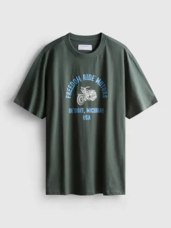 Kurzärmeliges „Freedom Riders“ T-Shirt