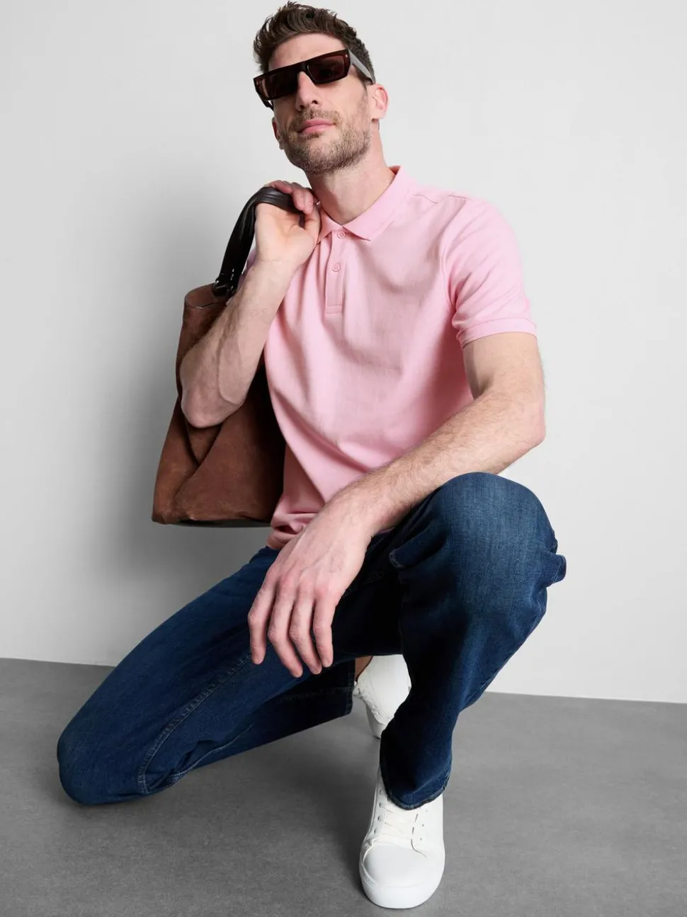 Kurzärmeliges Poloshirt