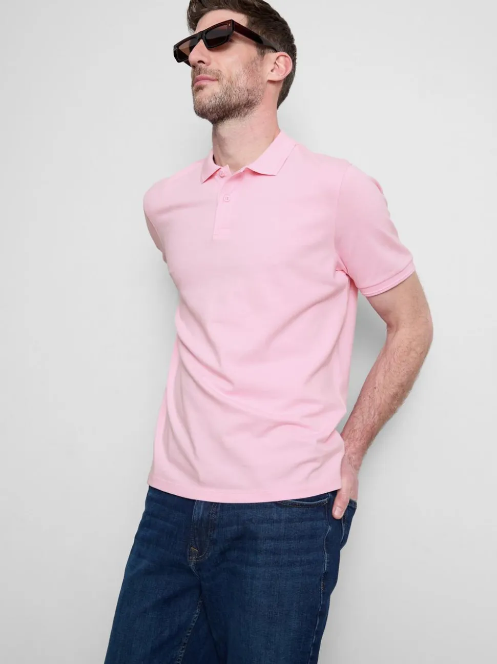 Kurzärmeliges Poloshirt