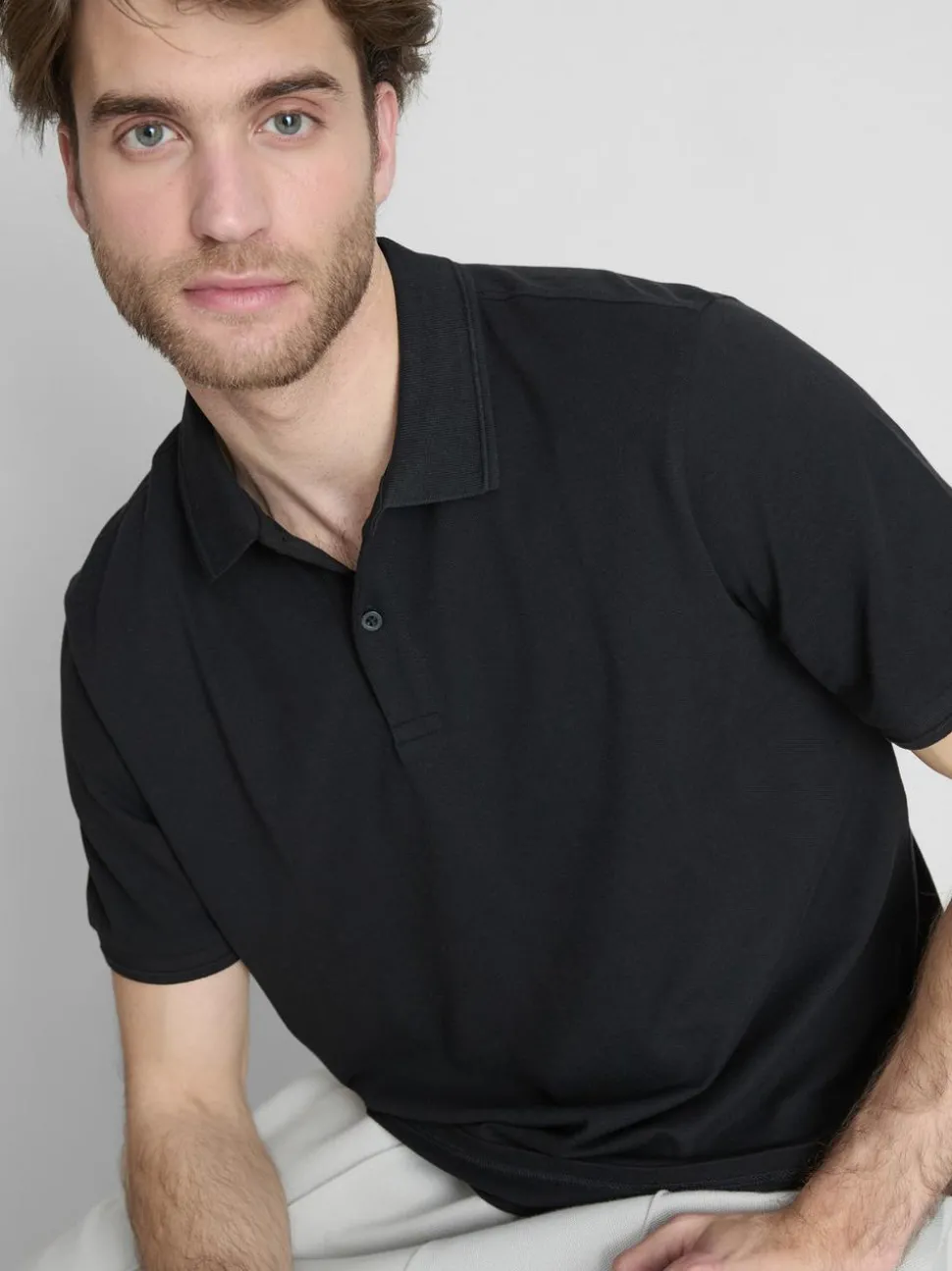 Kurzärmeliges Poloshirt