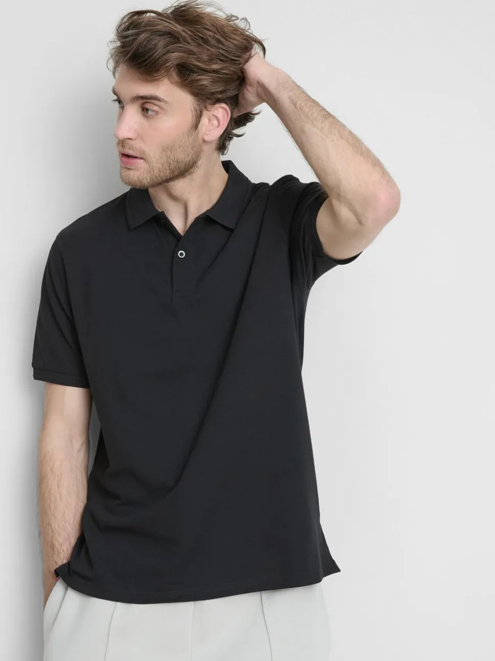 Kurzärmeliges Poloshirt