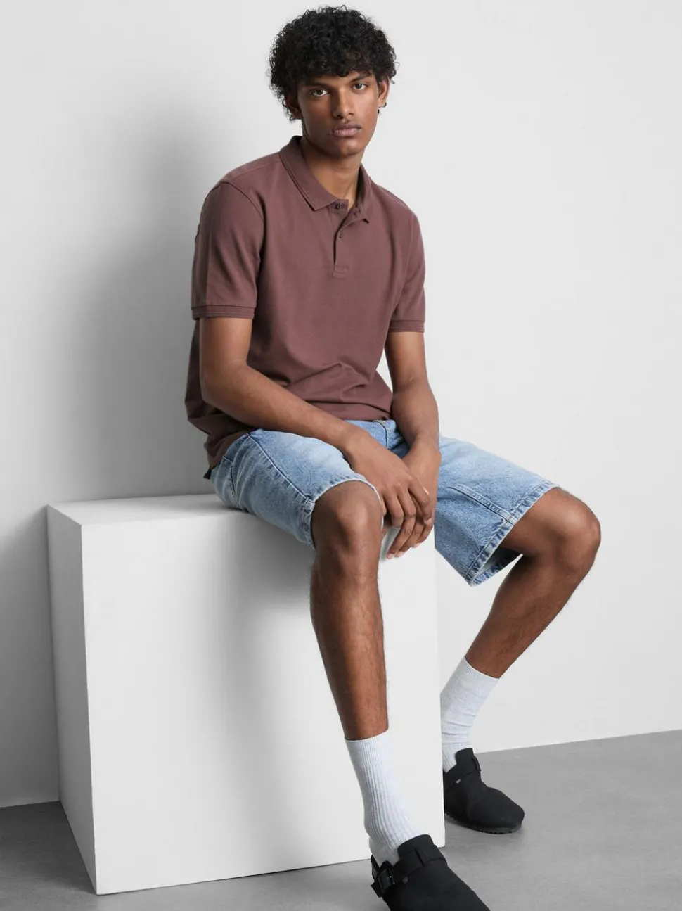 Kurzärmeliges Poloshirt