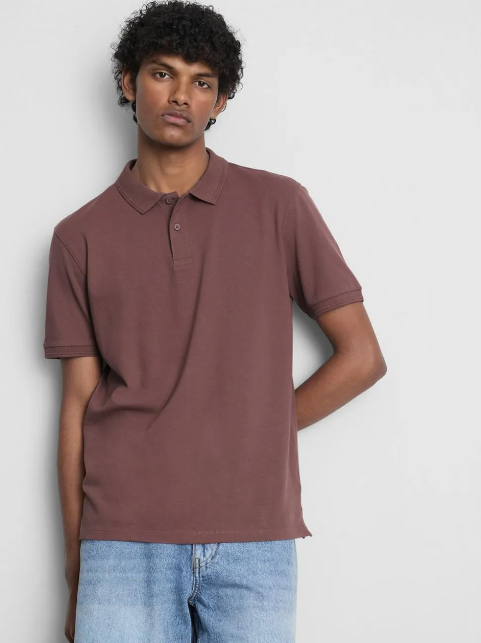 Kurzärmeliges Poloshirt