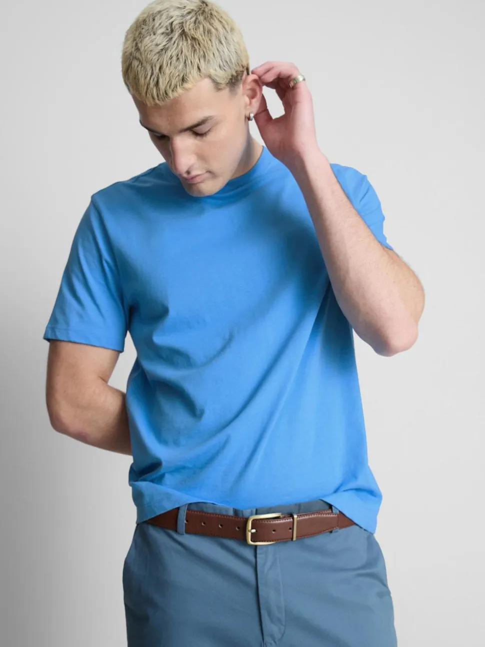 Kurzärmeliges Regular-Fit-T-Shirt