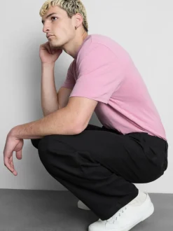 Kurzärmeliges Regular-Fit-T-Shirt