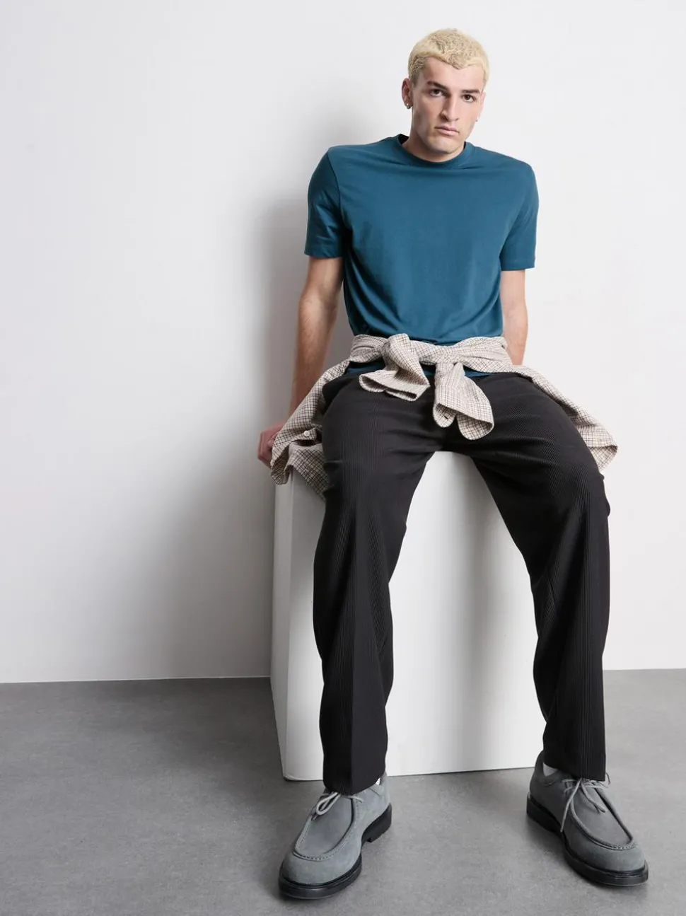 Kurzärmeliges Regular-Fit-T-Shirt