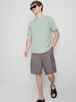 Kurzärmeliges Regular-Fit-T-Shirt