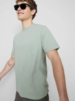 Kurzärmeliges Regular-Fit-T-Shirt