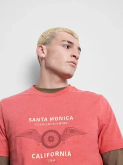 Kurzärmeliges „Santa Monica“ T-Shirt