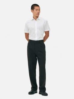 Kurzärmeliges Slim-Fit-Hemd