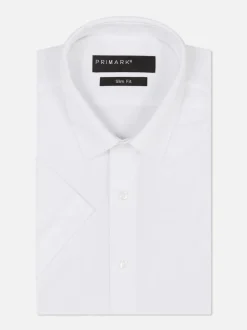 Kurzärmeliges Slim-Fit-Hemd
