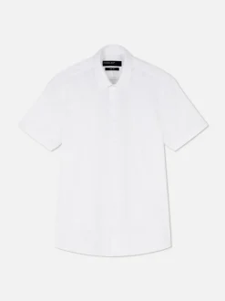 Kurzärmeliges Slim-Fit-Hemd