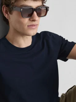 Kurzärmeliges Slim-Fit-T-Shirt