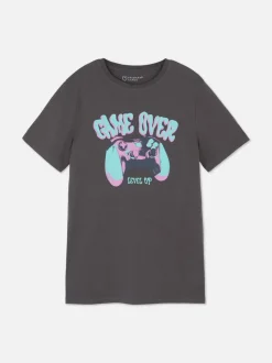 Kurzärmeliges T-Shirt mit Grafik